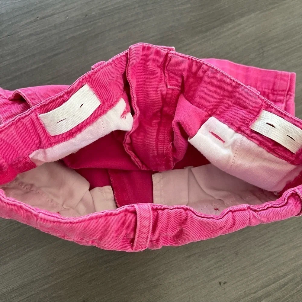 Ralph Lauren girls classic chino pink shorts size 5